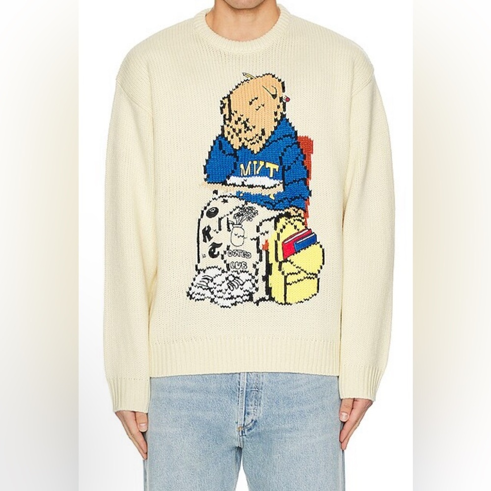 Market Making The Grade Bear Sweater - NWT - Size L